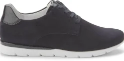 Sneaker|Schnürschuhe|semler Sneaker in Übergrößen Blau