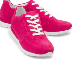 Sneaker|Schnürschuhe|semler Sneaker in Untergrößen Pink