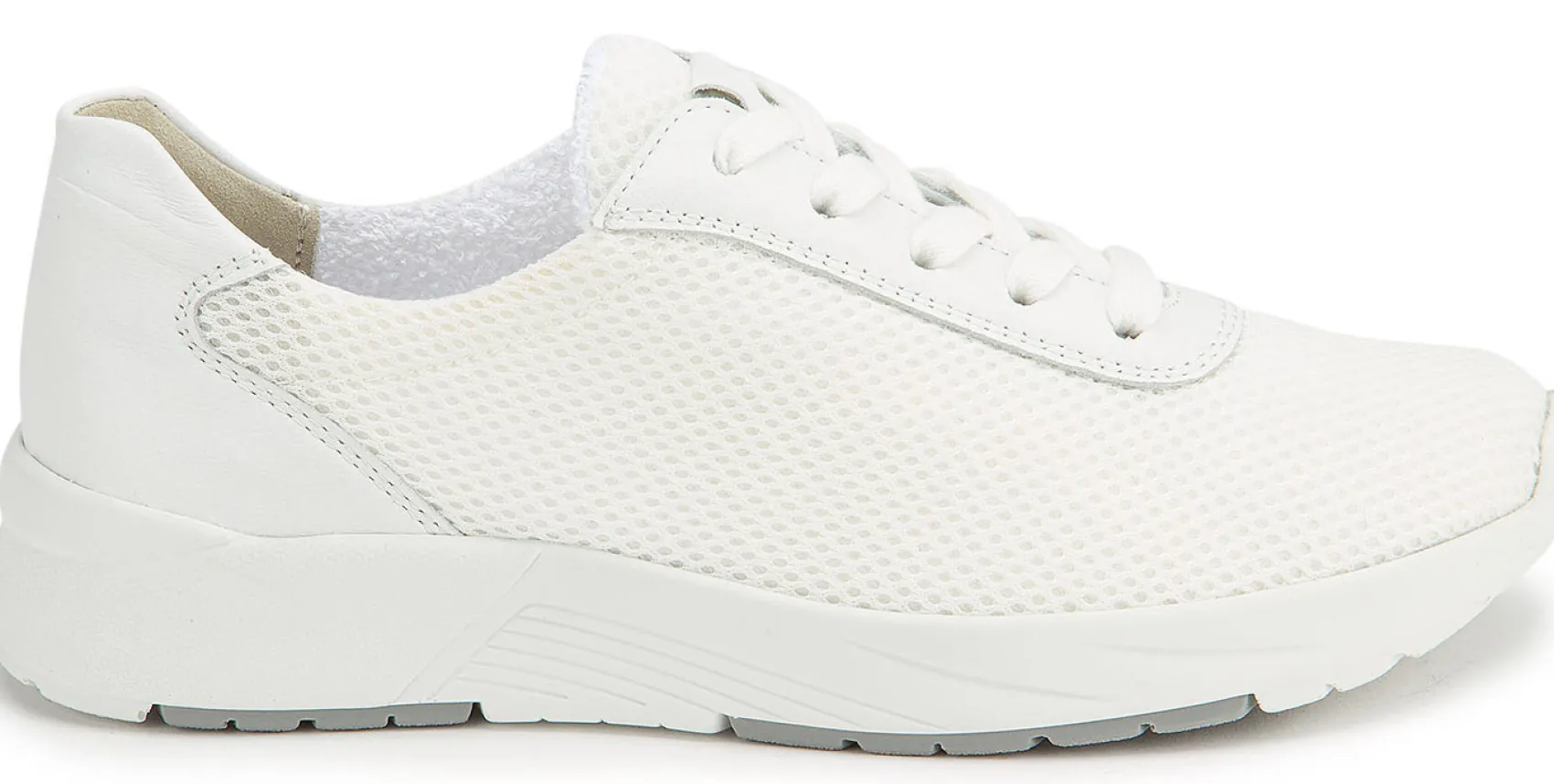 Sneaker|Schnürschuhe|semler Sneaker in Untergrößen Weiß