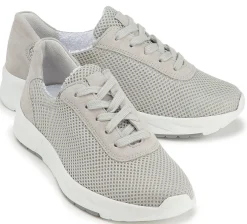 Sneaker|Schnürschuhe|semler Sneaker in Untergrößen Grau