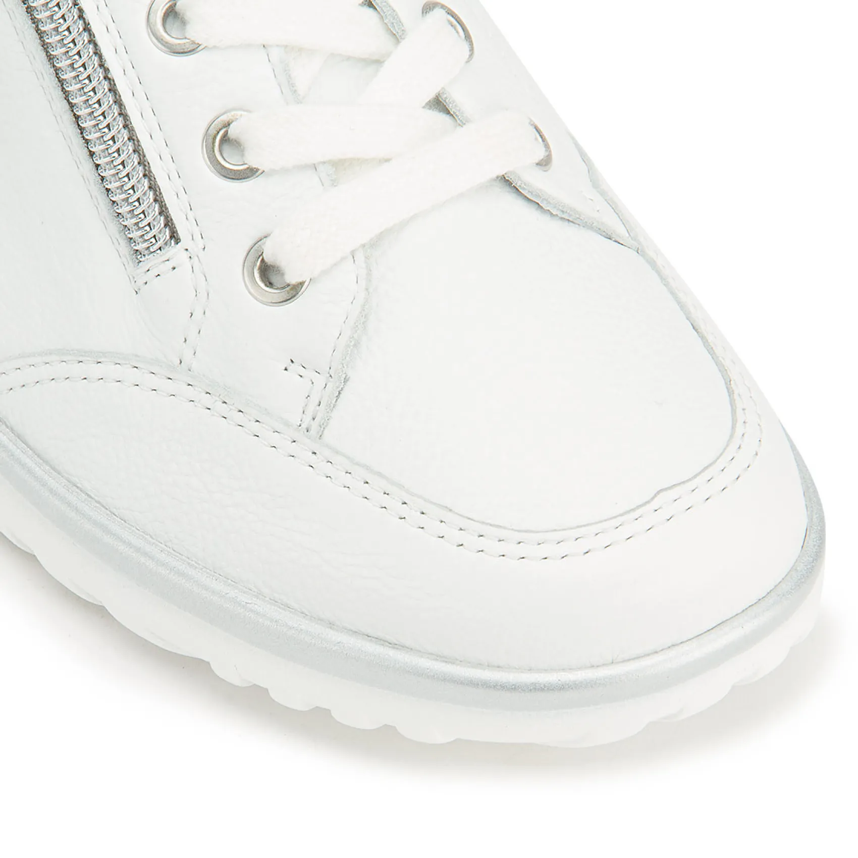 Sneaker|Schnürschuhe|semler Sneaker in Untergrößen Weiß