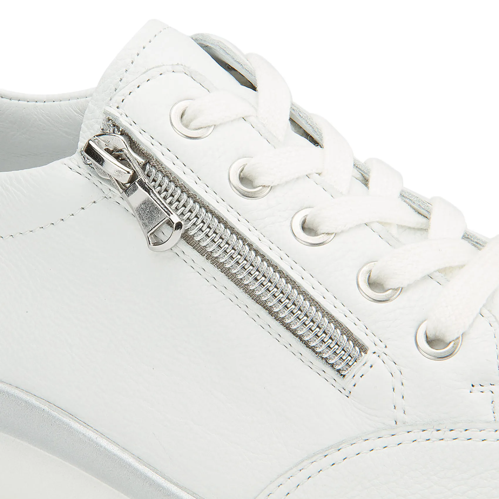 Sneaker|Schnürschuhe|semler Sneaker in Untergrößen Weiß