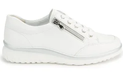 Sneaker|Schnürschuhe|semler Sneaker in Untergrößen Weiß