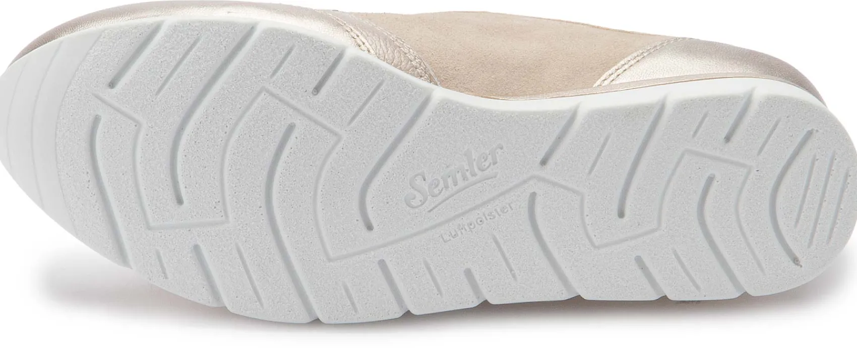 Sneaker|Schnürschuhe|semler Sneaker in Untergrößen Beige