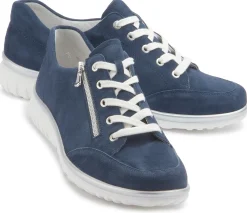 Sneaker|Schnürschuhe|semler Sneaker in Untergrößen Blau