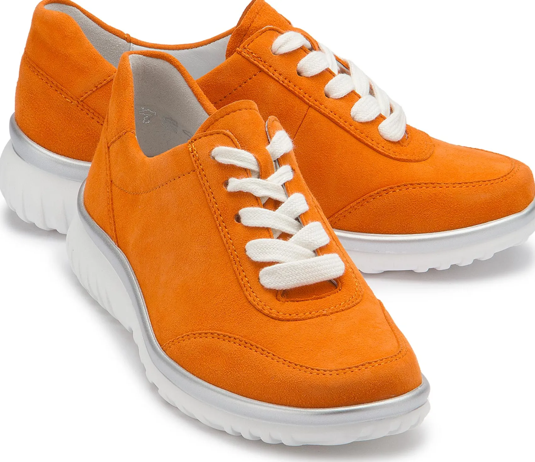 Sneaker|Schnürschuhe|semler Sneaker in Untergrößen Orange