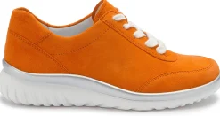 Sneaker|Schnürschuhe|semler Sneaker in Untergrößen Orange