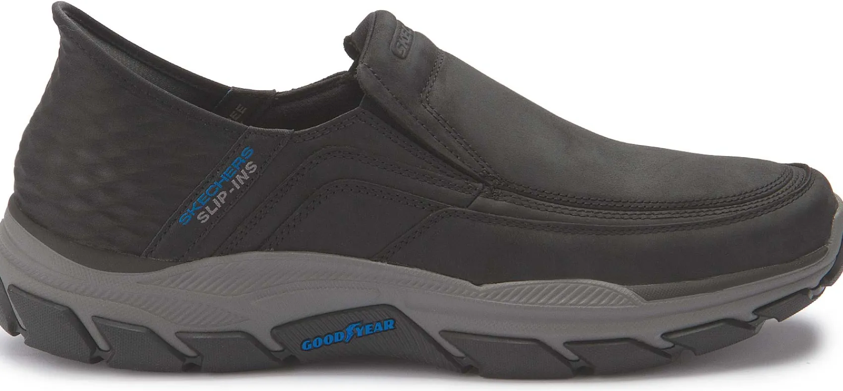 Slipper|Skechers Slip-in in Übergrößen Schwarz