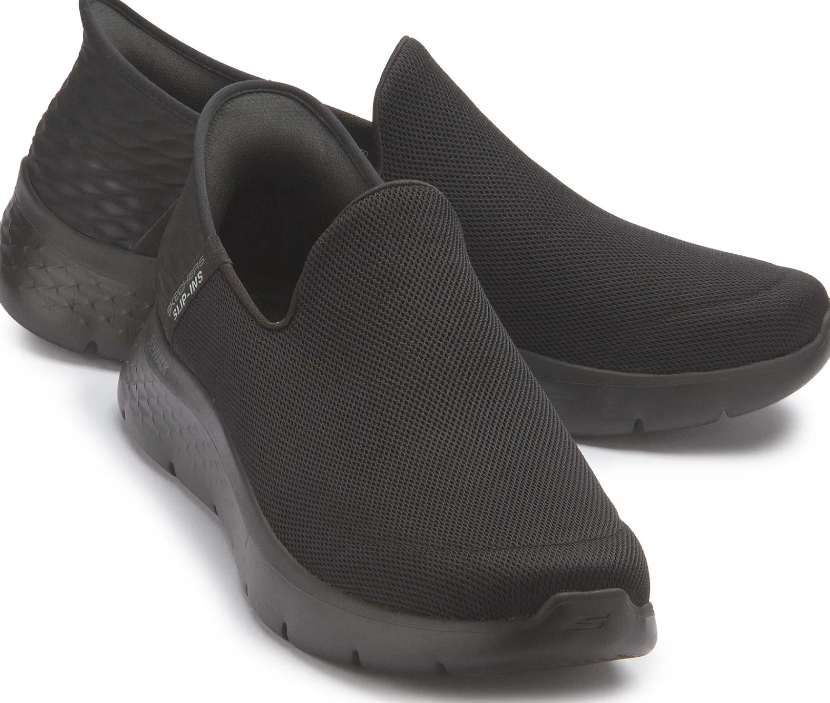 Slipper|Skechers Slip Ins in Übergrößen Schwarz