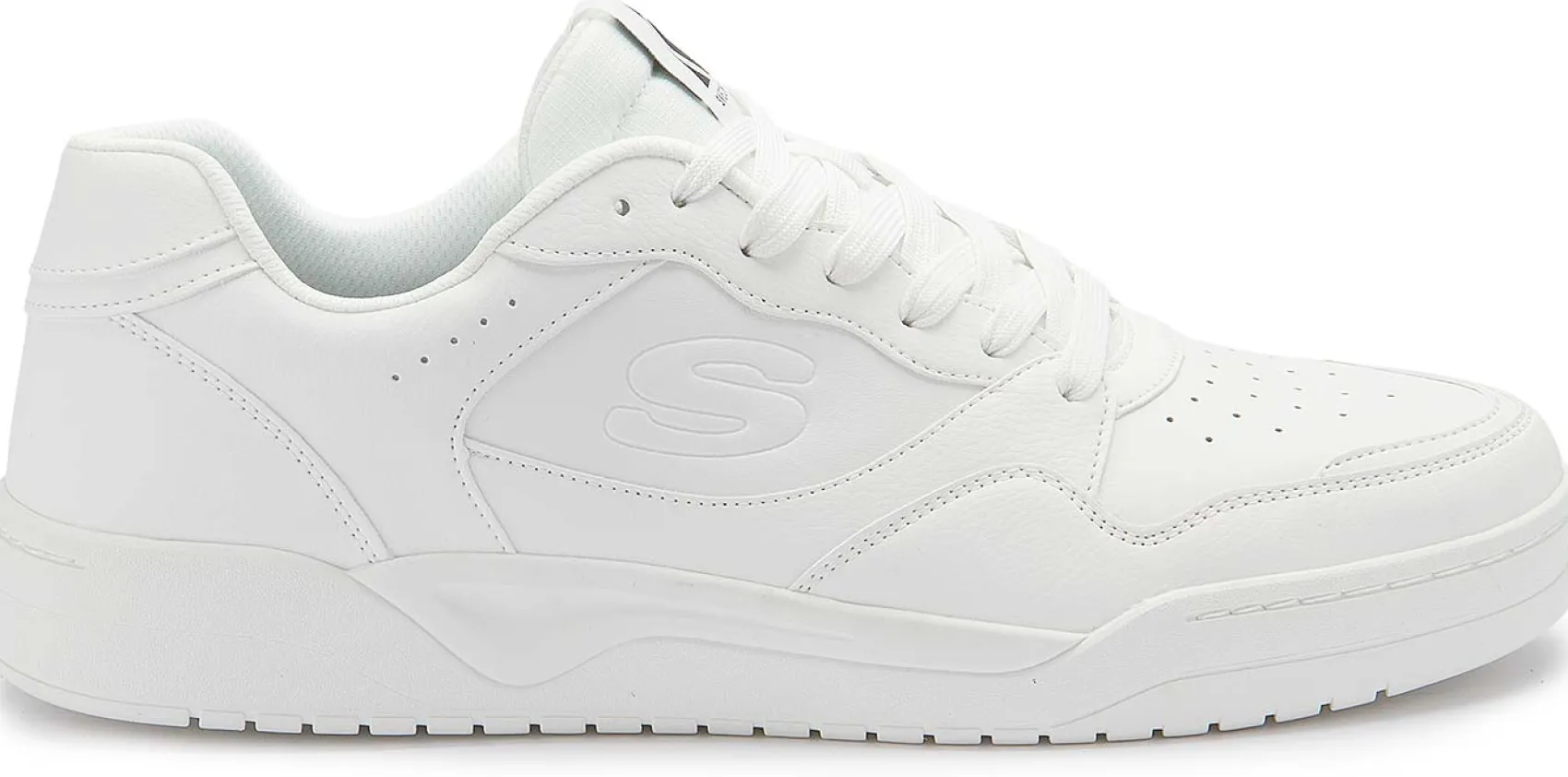 Sneaker|Schnürschuhe|Skechers Sneaker in Übergrößen Weiß