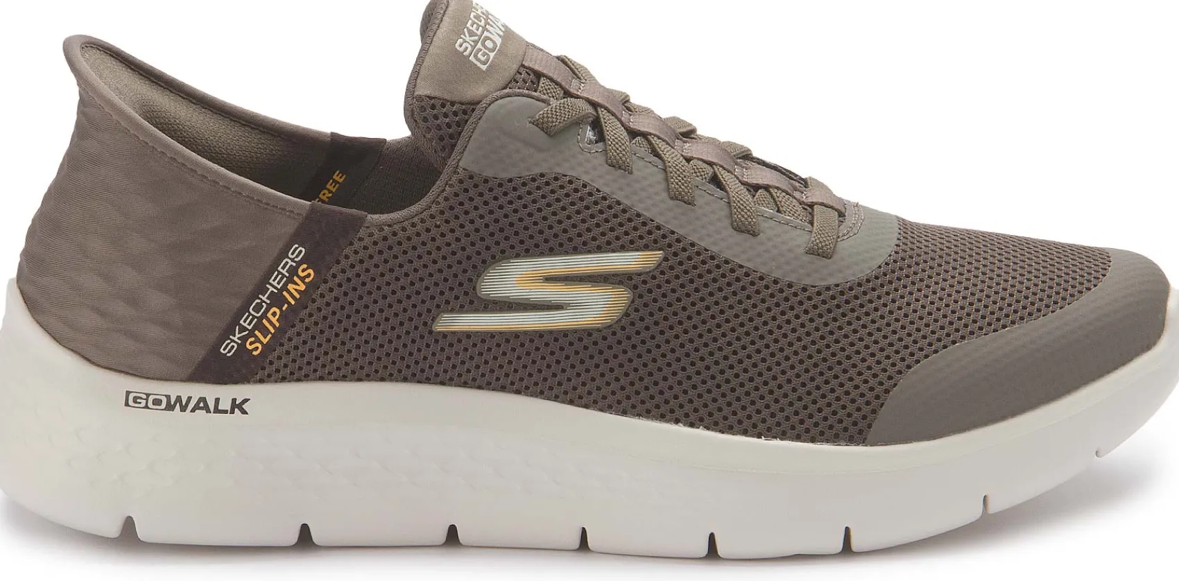 Sneaker|Schnürschuhe|Skechers Sneaker in Übergrößen Braun