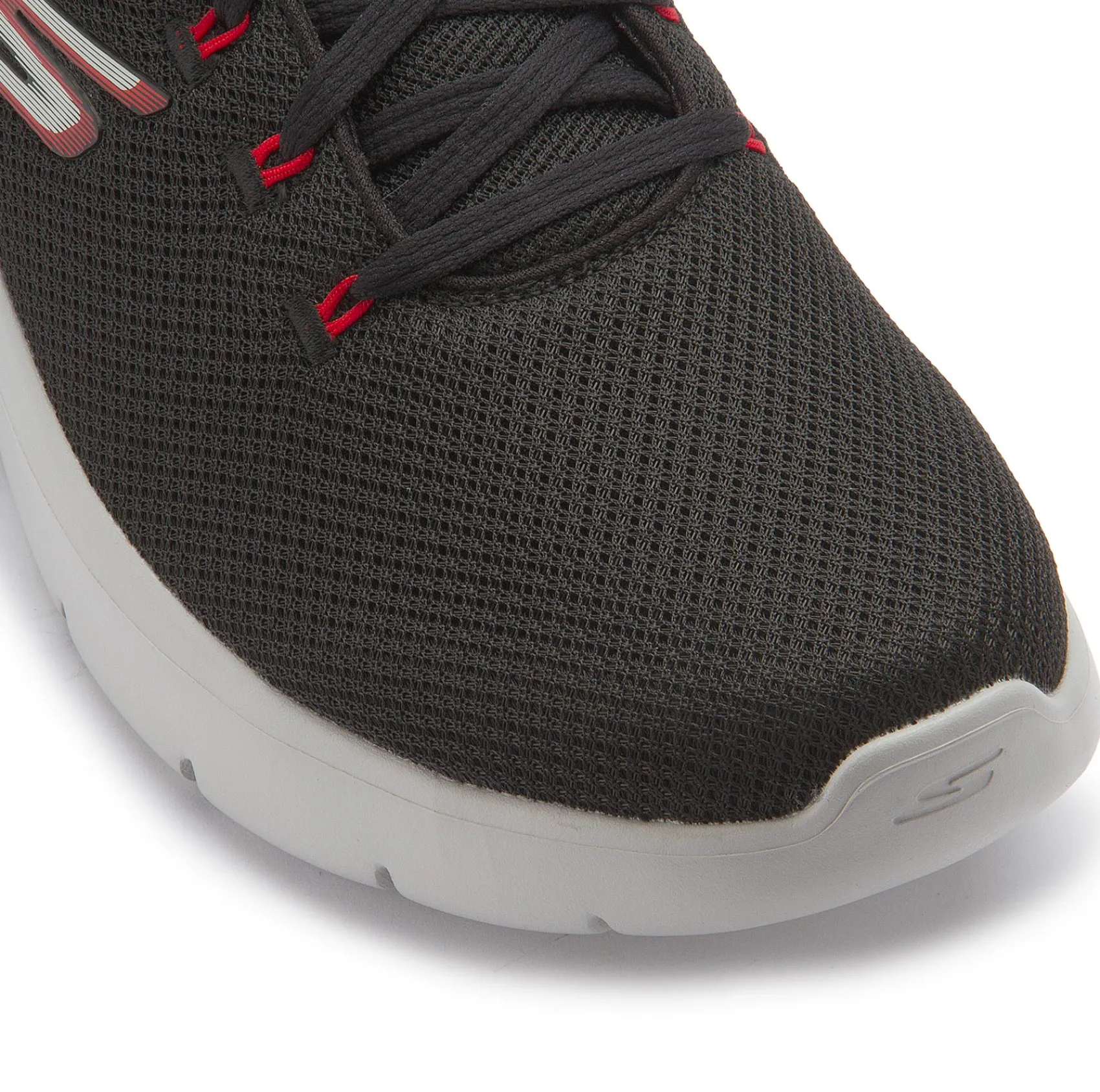 Sneaker|Schnürschuhe|Skechers Sneaker in Übergrößen Schwarz