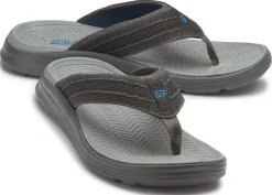 Sandalen|Skechers Zehentrenner in Übergrößen