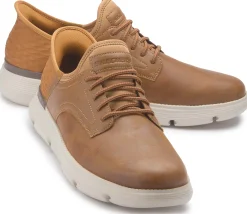 Schnürschuhe|Skechers Sketchers Schnürschuh in Übergrößen Braun
