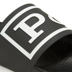 Sandalen|Horsch Schuhe Slides in Übergrößen