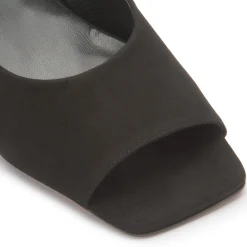 Sandalen|Horsch Schuhe Sling in Übergrößen Schwarz