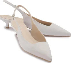 Sling|Sandalen|Horsch Schuhe Sling in Übergrößen Weiß