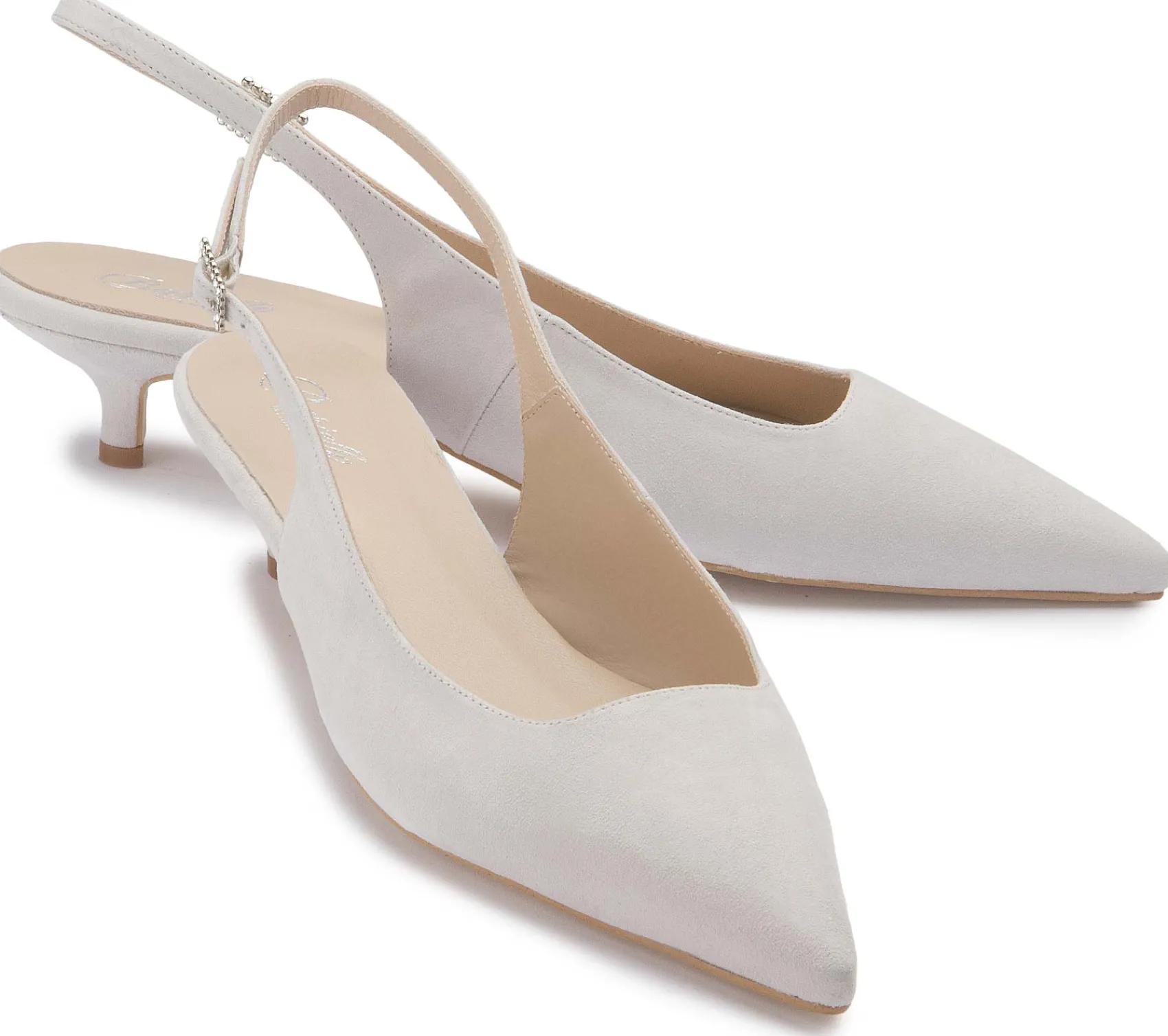 Sling|Sandalen|Horsch Schuhe Sling in Übergrößen Weiß