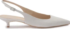 Sling|Sandalen|Horsch Schuhe Sling in Übergrößen Weiß