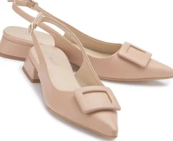 Sling|Sandalen|Horsch Schuhe Sling in Übergrößen Beige