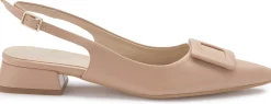 Sling|Sandalen|Horsch Schuhe Sling in Übergrößen Beige