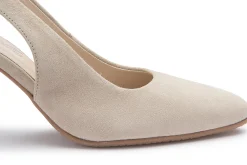 Sling|Pumps|Horsch Schuhe Sling in Übergrößen Beige