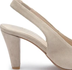 Sling|Pumps|Horsch Schuhe Sling in Übergrößen Beige