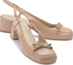 Sling|Sandalen|Horsch Schuhe Sling in Übergrößen Beige