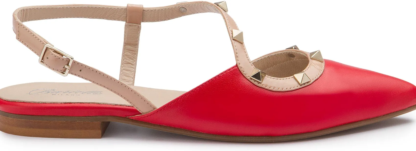 Sling|Sandalen|Horsch Schuhe Sling in Übergrößen Rot