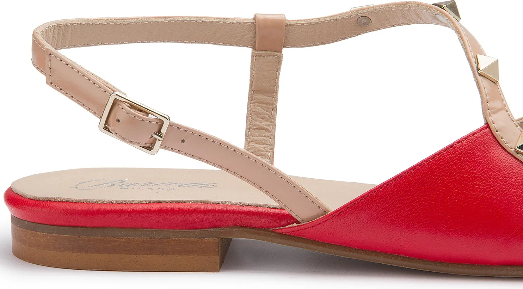 Sling|Sandalen|Horsch Schuhe Sling in Übergrößen Rot