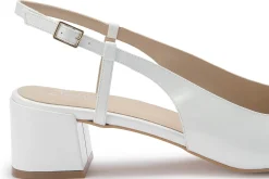Sling|Sandalen|Horsch Schuhe Sling in Übergrößen Weiß
