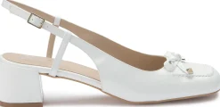 Sling|Sandalen|Horsch Schuhe Sling in Übergrößen Weiß