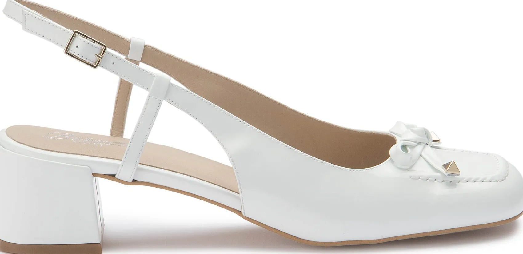 Sling|Sandalen|Horsch Schuhe Sling in Übergrößen Weiß