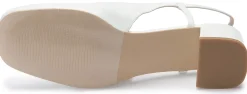 Sling|Sandalen|Horsch Schuhe Sling in Übergrößen Weiß