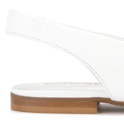 Sling|Sandalen|Horsch Schuhe Sling in Übergrößen Weiß