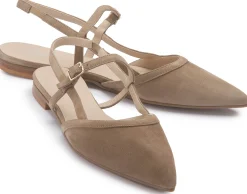 Sling|Sandalen|Horsch Schuhe Sling in Übergrößen Beige