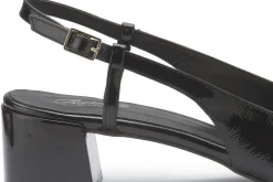 Sling|Sandalen|Horsch Schuhe Sling in Übergrößen Schwarz