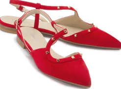 Sling|Sandalen|Horsch Schuhe Sling in Übergrößen Rot