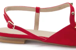 Sling|Sandalen|Horsch Schuhe Sling in Übergrößen Rot