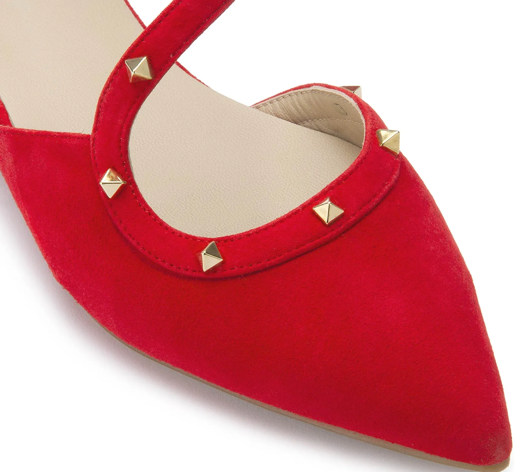 Sling|Sandalen|Horsch Schuhe Sling in Übergrößen Rot