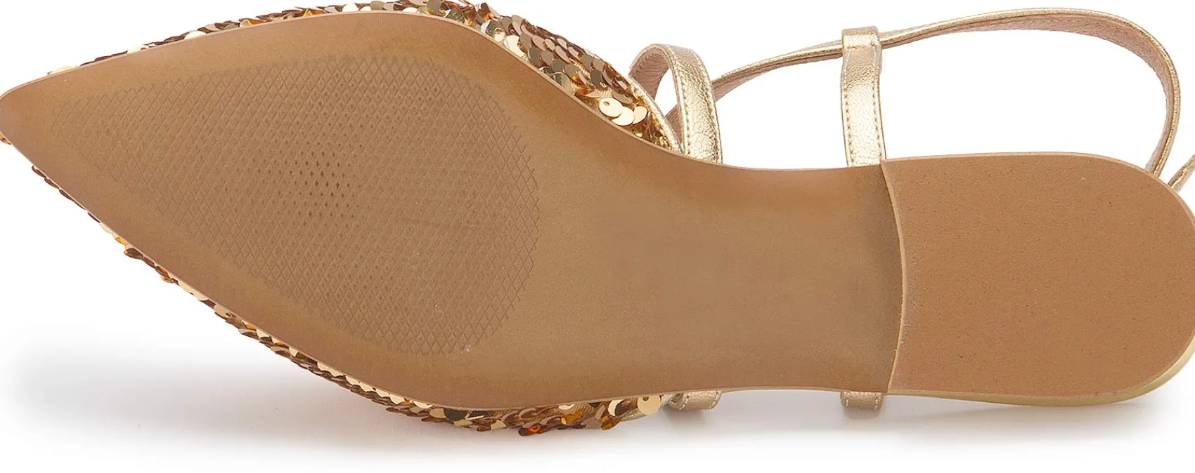Sling|Sandalen|Horsch Schuhe Sling in Übergrößen Gold