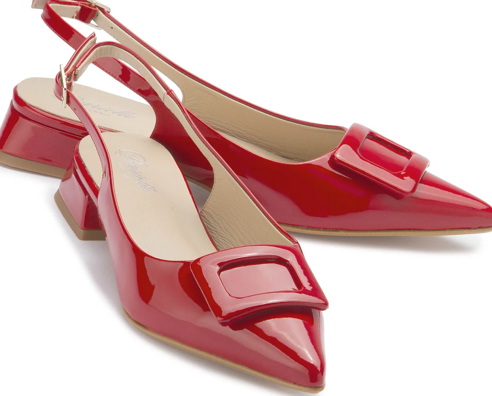 Sling|Sandalen|Horsch Schuhe Sling In Übergrößen Rot