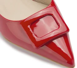 Sling|Sandalen|Horsch Schuhe Sling In Übergrößen Rot
