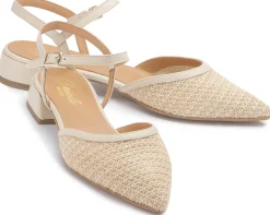 Sling|Sandalen|Horsch Schuhe Sling in Übergrößen Beige