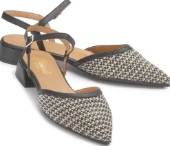 Sling|Sandalen|Horsch Schuhe Sling in Übergrößen Schwarz