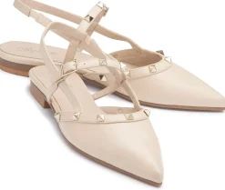 Sling|Sandalen|Horsch Schuhe Sling in Übergrößen Beige
