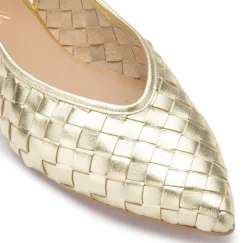 Sling|Sandalen|Horsch Schuhe Sling in Übergrößen Gold