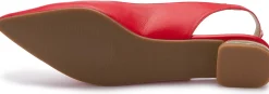Sling|Sandalen|Horsch Schuhe Sling in Übergrößen Rot