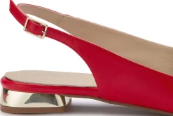 Sling|Sandalen|Horsch Schuhe Sling in Übergrößen Rot