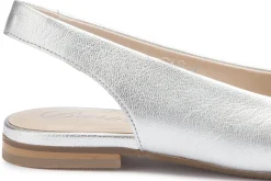 Sling|Horsch Schuhe Sling in Übergrößen Silber